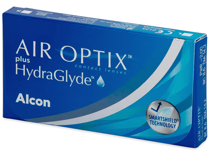 Air Optix plus HydraGlyde (6 lenses)